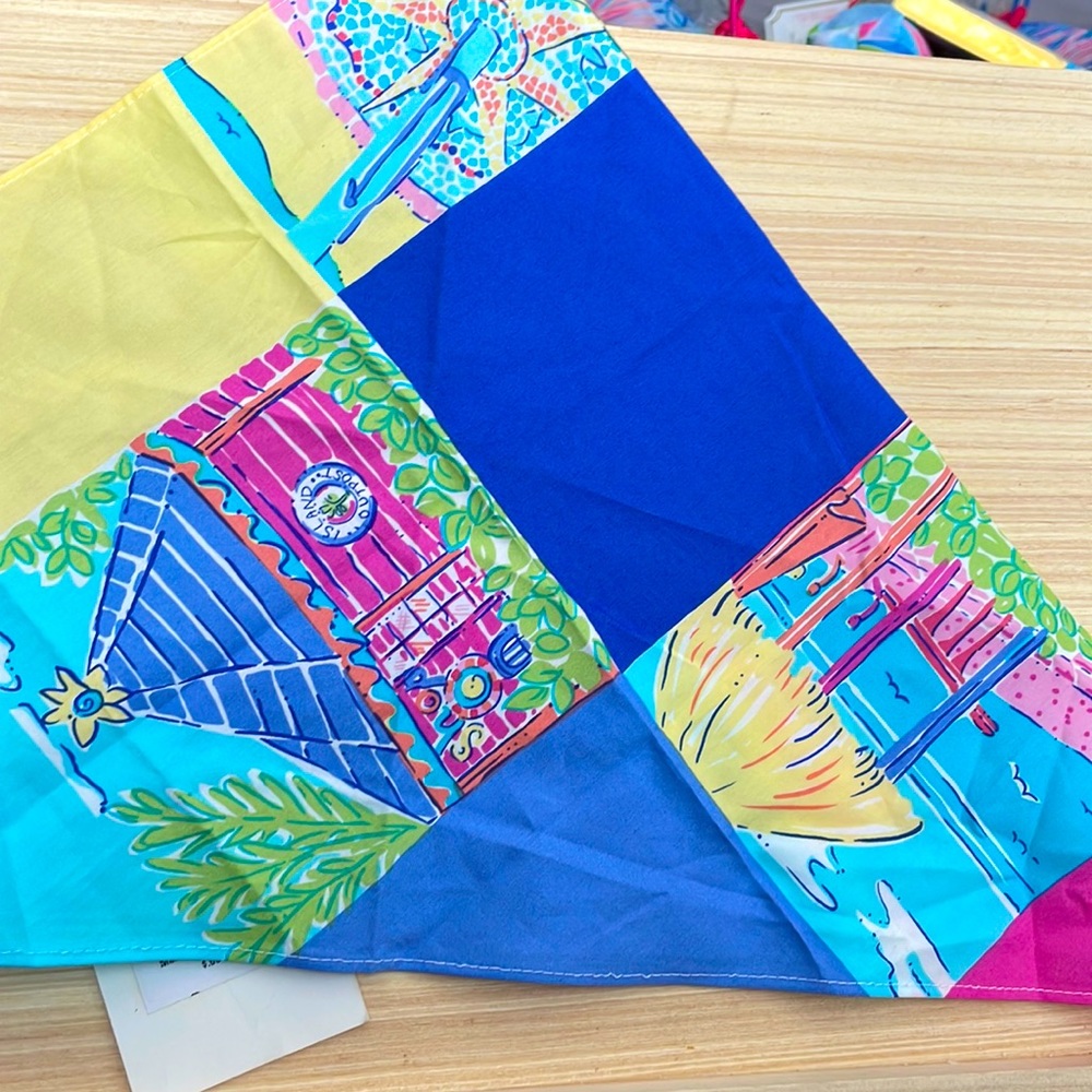 NWT -Lilly Pulitzer week neckerchief